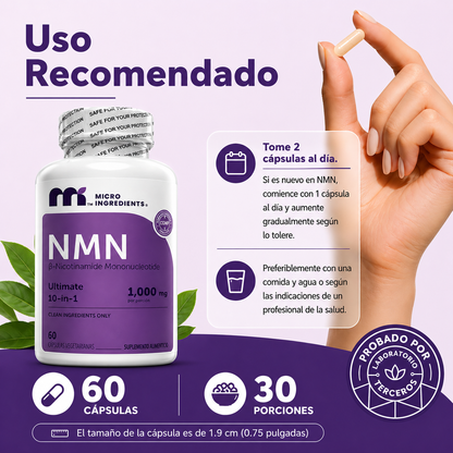 NMN Complex, Microingredients, 60 caps.